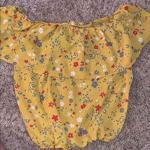 Off the shoulder shirt